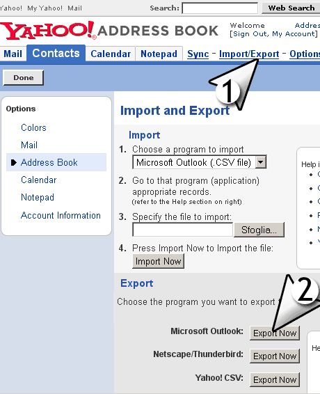 outlook for mac import pgp key for contact